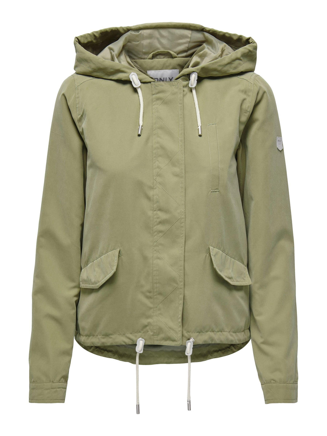 ONLY Damen Onlskylar Hood Spring Jacket Cc OTW Jacke, XS Aloe
