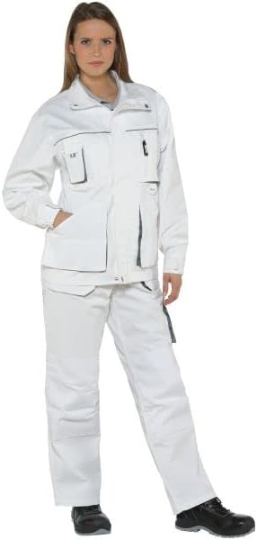 TRIUSO Power Arbeitshose Bundhose 270g/m² 25 Extra Kurz Weiss, 25 Extra Kurz Weiß