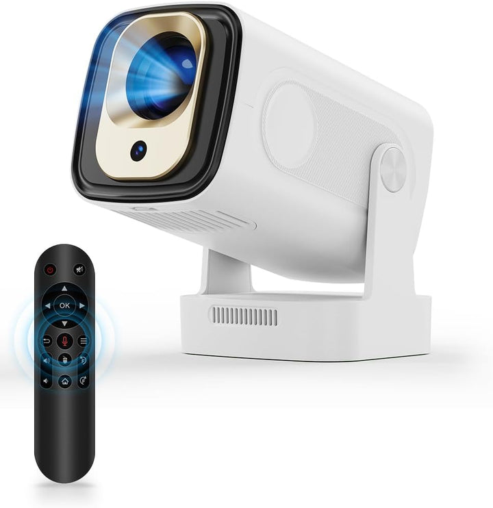 Magcubic Beamer, HY310 Mini Beamer 4K Unterstützung 1080P Autofokus Projektor, Auto Trapezkorrektur