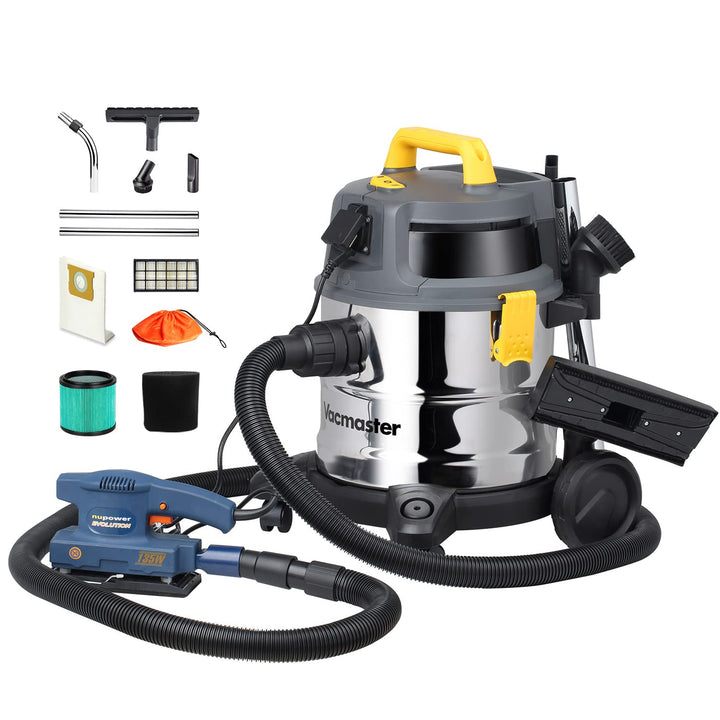 Vacmaster VK1620SWC 1600W 20L Nass- &amp; Trockensauger Werkstattsauger ohne Beutel Mehrzwecksauger Wass