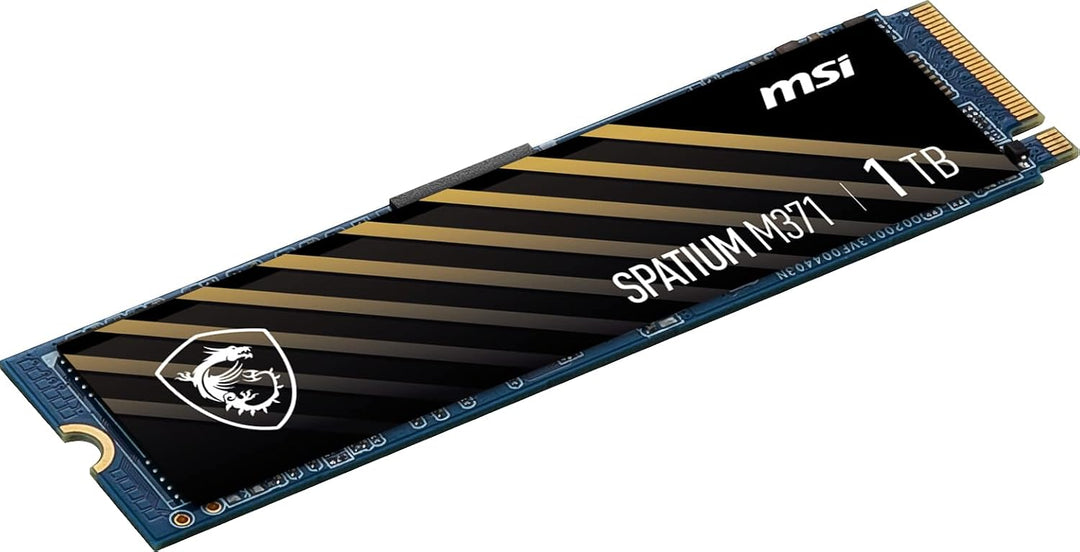 MSI SPATIUM M371 NVMe M.2 1TB interne SSD PCIe Gen3 NVMe 3D NAND (SPATIUM M371 NVMe M.2 1TB) 1 TB SP
