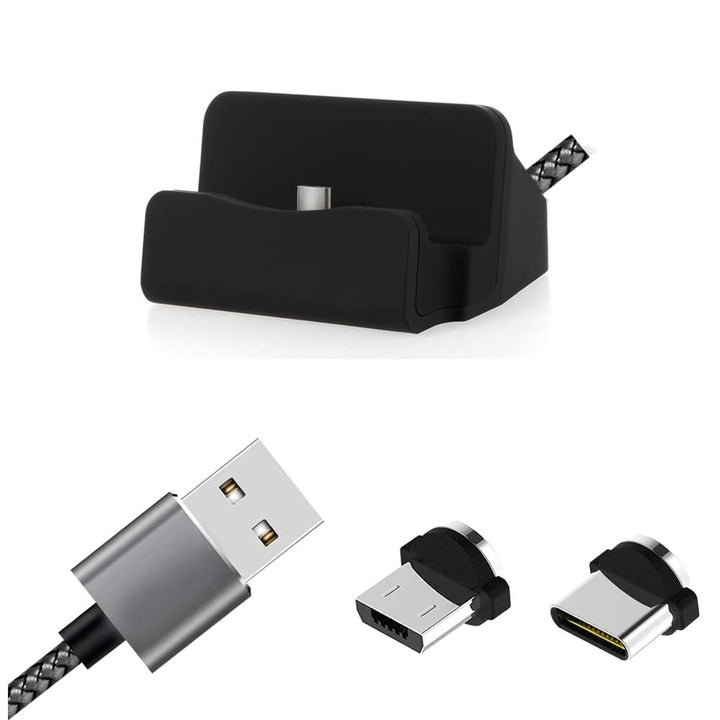 K-S-Trade Dockingstation Für LG Electronics K40S Hochwertige Docking Station Ladestation Synch-Stati