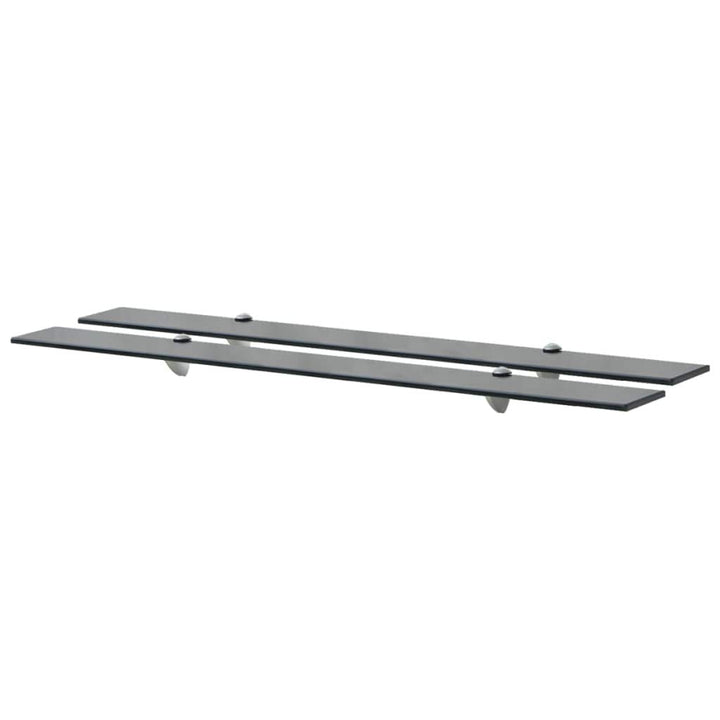 vidaXL 2X Regal Schwebend Wandregal Glasregal Glasboden Glasablage Badablage Wandablage Badregal Abl
