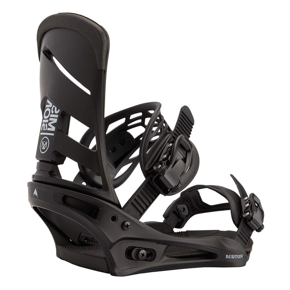 Burton Mission Snowboardbindung Schwarz S, Schwarz S