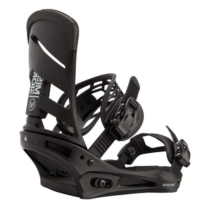 Burton Mission Snowboardbindung Schwarz S, Schwarz S