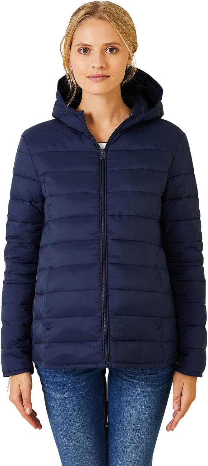 VERTBAUDET Leichte Umstands-Steppjacke, Tragejacke, Recycling-Polyester BLEU 44, BLEU 44