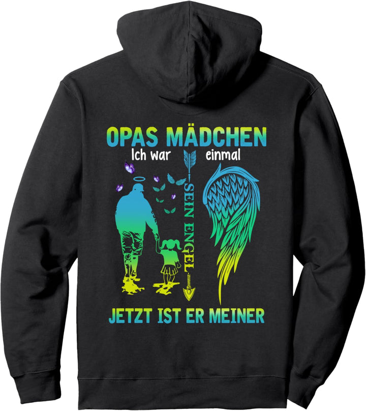 Opas Mädchen Ich War Einmal Sein Engel Jetzt Ist Er Meiner Pullover Hoodie