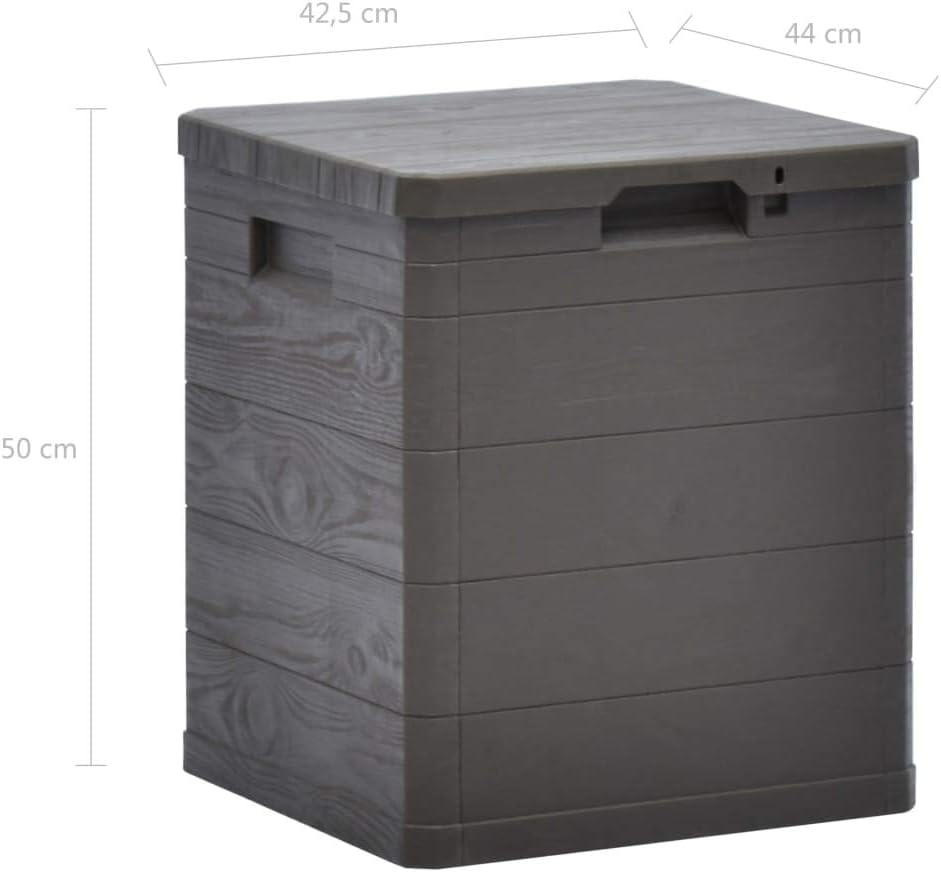 Festnight Garten Aufbewahrungsbox Gartentruhe Kissenbox Gartenmöbel Spielzeugkiste Abschliessbar Gar