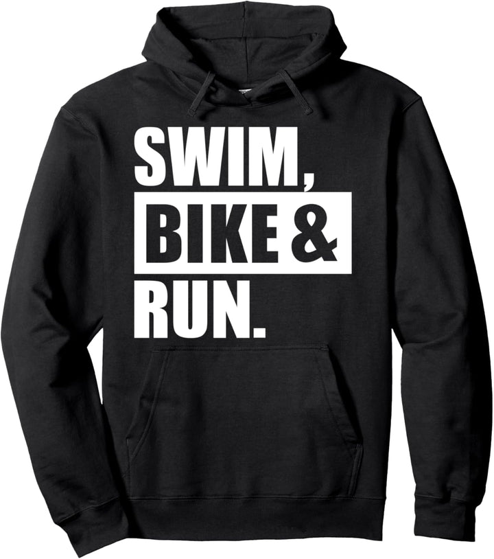 Schwimmen Fahrrad Triathlon Pullover Hoodie