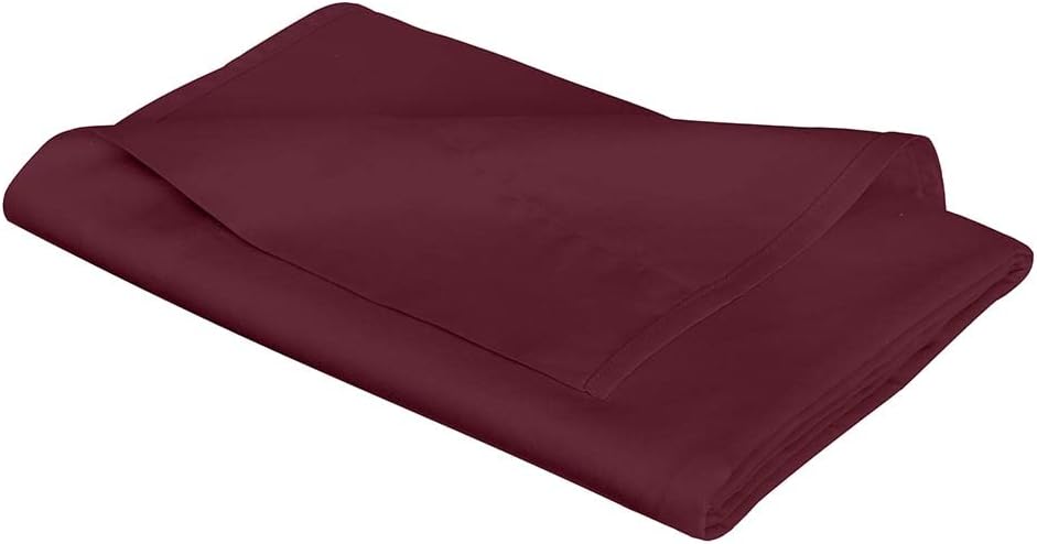 fleuresse L Uni-Colours-Bettlaken, Mako-Satin, Pflaume, 270 x 260