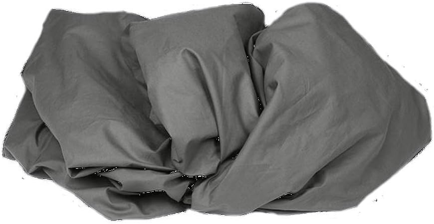 Kayori Shizu Perkalspannbettlaken 40cm Steg Grösse 80-90x200cm Farbe Anthrazit Uni Einfarbig Topper