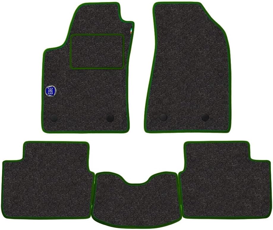 Fussmatten Set hergestellt für Mercedes CLK W208 Baujahr 1997 bis 2003 in Automobil-Teppich Made in