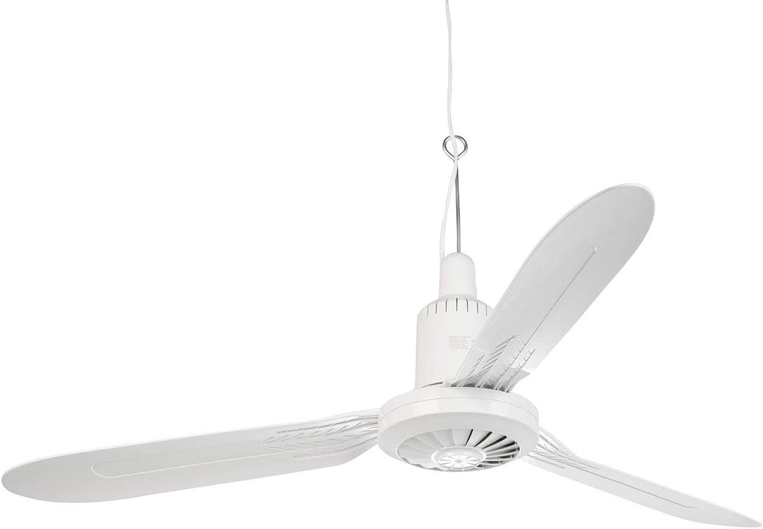 Sichler Haushaltsgeräte Deckenventilator: Mobiler XXL-Decken-Ventilator, 3 Flügel, Timer, Haken, 105