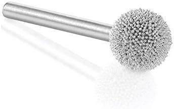 Kutzall Original Sphere Rotationsfräser 1⁄8" Shaft, Grob - Holzbearbeitungsaufsatz für Dremel, Fored