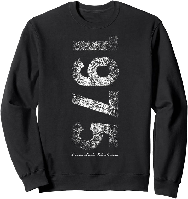 Geboren 1975 Limited Edition Geburtstag Sweatshirt