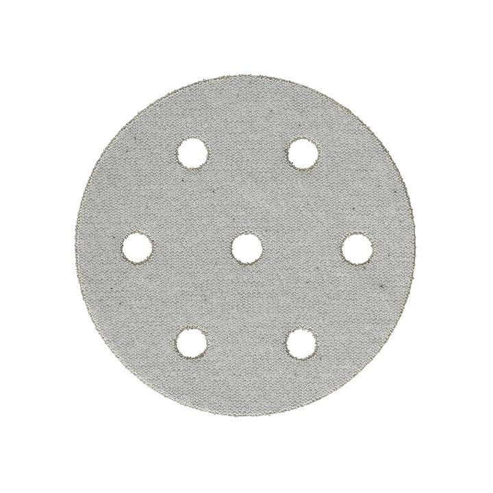 Mirka Iridium Premium-Schleifpapier Ø 90mm Klett 7-Loch, Korn 60, 50 Stk/Zum Schleifen von Lack, Spa
