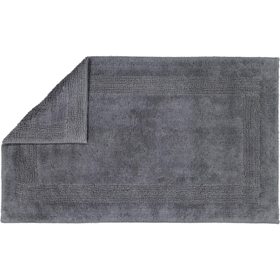 Cawö Badteppiche Luxus Badteppich 1000 anthrazit - 774 70x120 cm, 70x120 cm