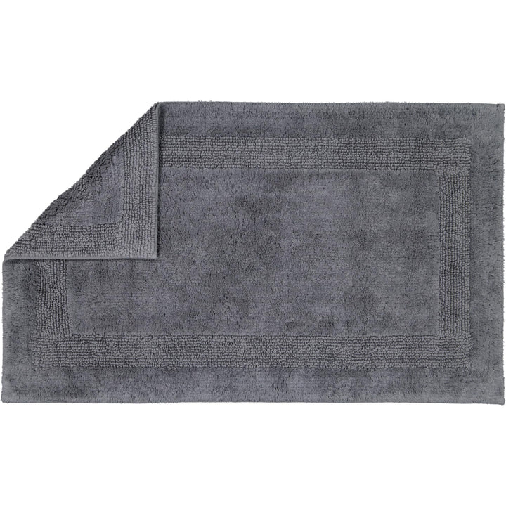 Cawö Badteppiche Luxus Badteppich 1000 anthrazit - 774 70x120 cm, 70x120 cm