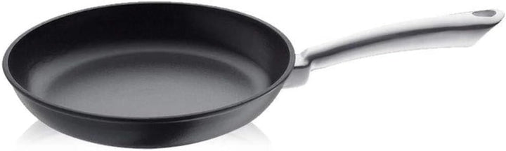 Küchenprofi 04 0300 10 28 Bratpfanne, Gusseisen, schwarz, 28 x 28 x 10 cm Schwarz 28cm / Höhe 4,5cm,