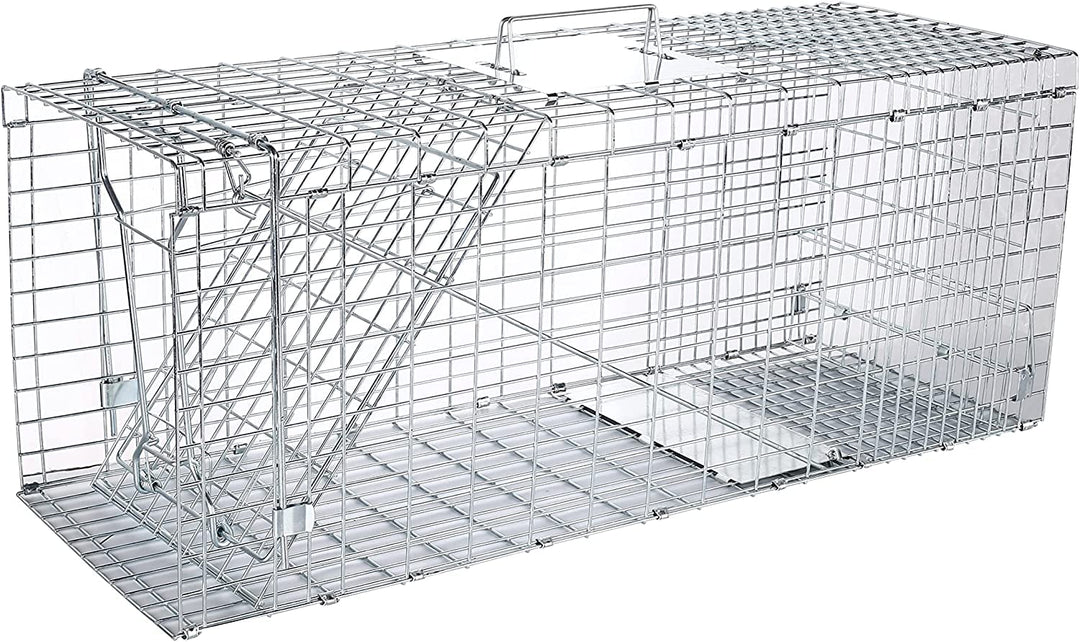 Elbe Safe Lebendfalle, Marderfalle, Katzefalle, Hundefalle, 80 x 29 x 32 cm, wetterfest, leicht zu r