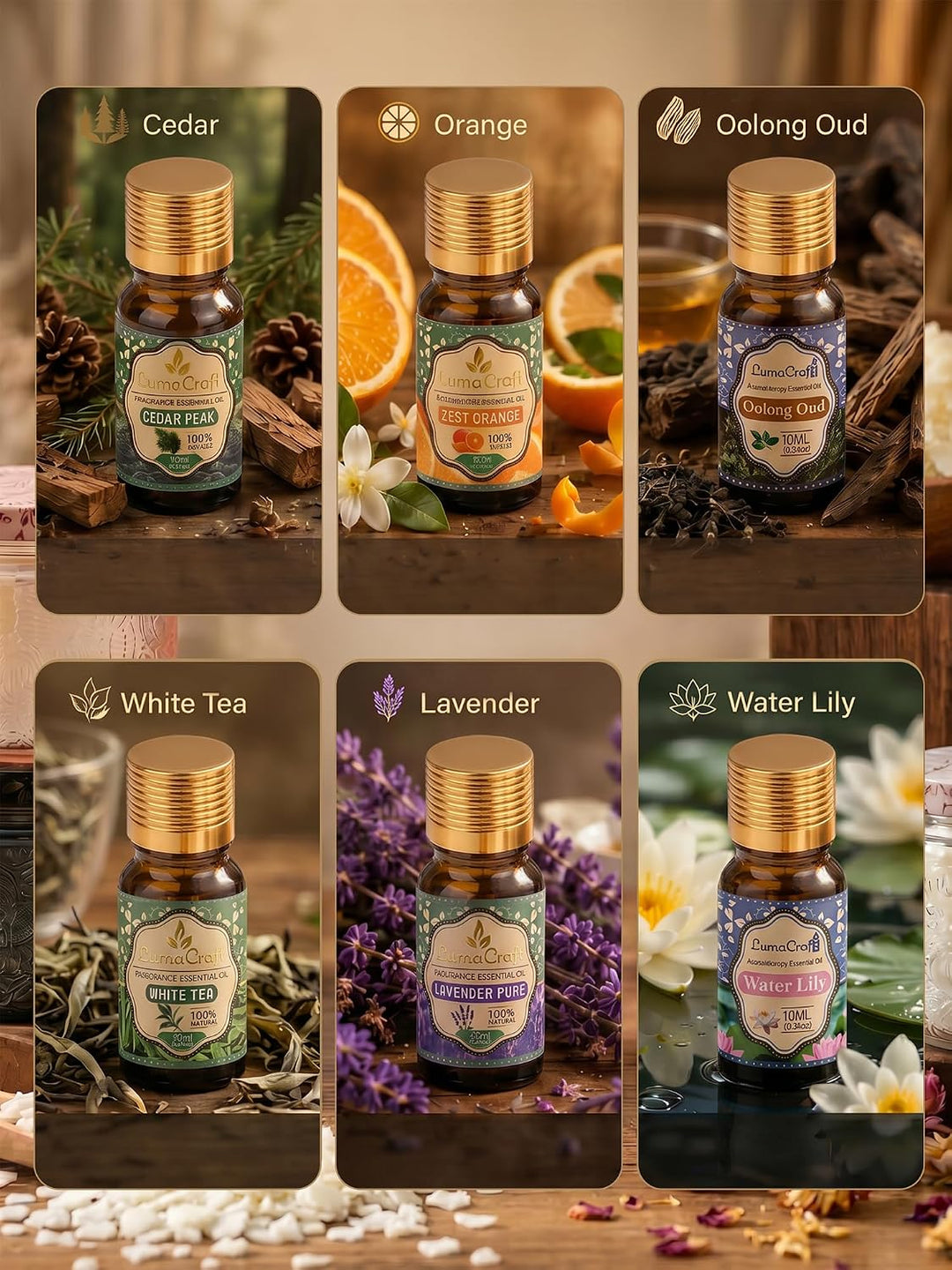 Kerzen selber machen Set mit natürlichem Sojawachs – Komplettes DIY Bastelset für Erwachsene mit Düf