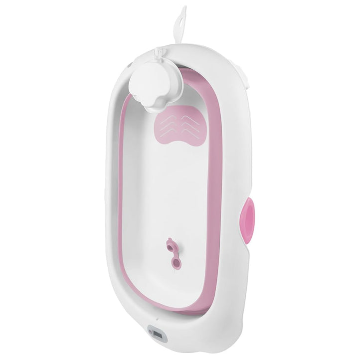 Faltbare Babybadewanne, geeignet für Babys von 0 bis 36 Monaten, ergonomisch und platzsparend, ideal