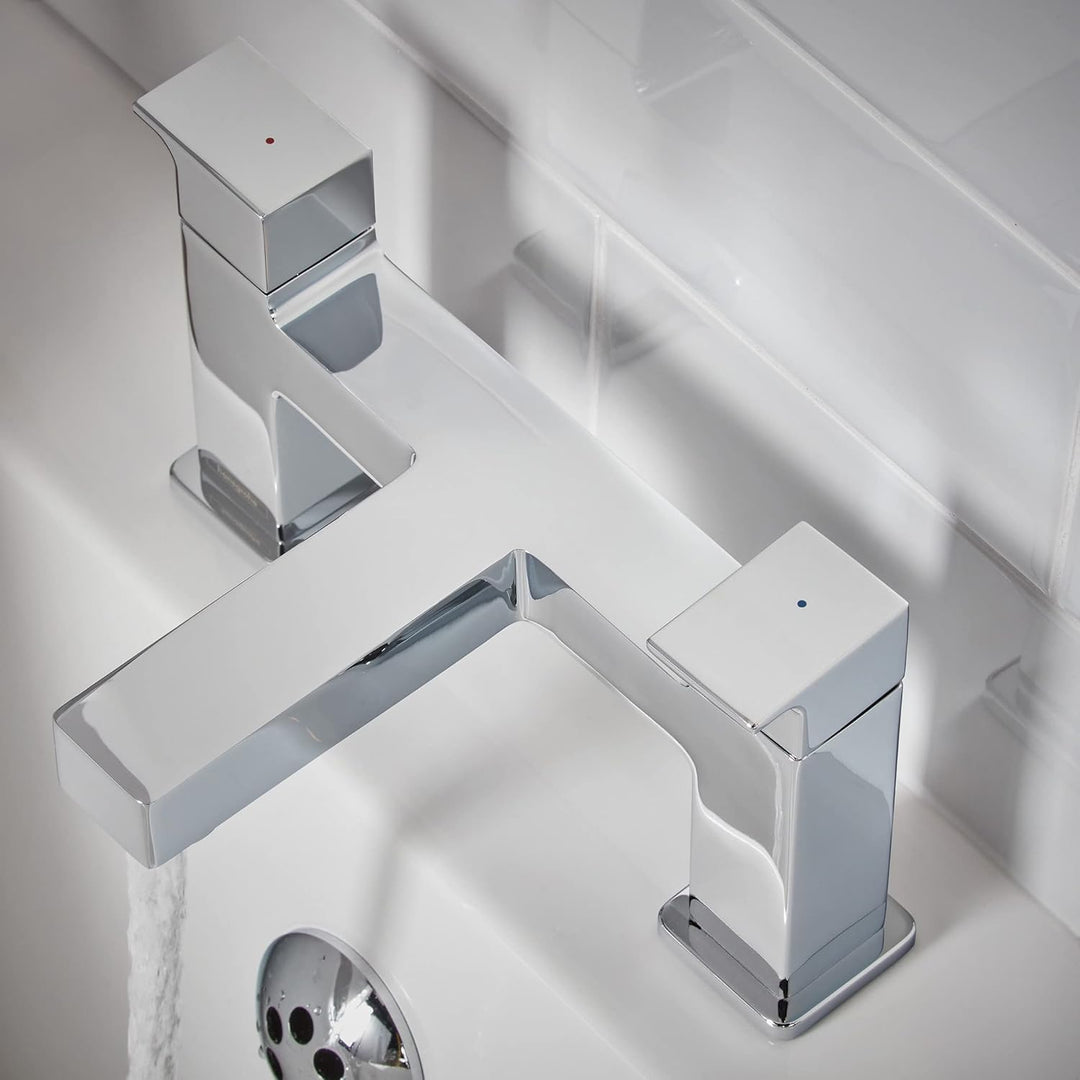 hansgrohe Wannenarmatur Vernis Shape, für 1 Funktion, Chrom Chrom Wanne, Chrom Wanne