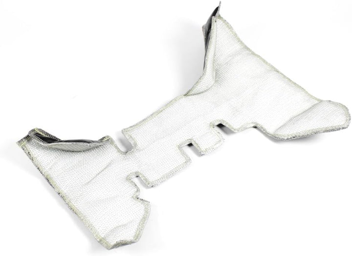 Turbo Hitzeschutz Pampers Silikonimprägniertes Fiberglas Schwarz Drahtgeflecht aus Edelstahl 1000°C