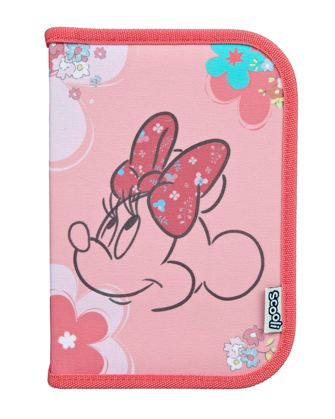 Scooli - Minnie Mouse Gefülltes Schüleretui - Komplettes Etui mit hochwertigen Stiften und mehr - Al