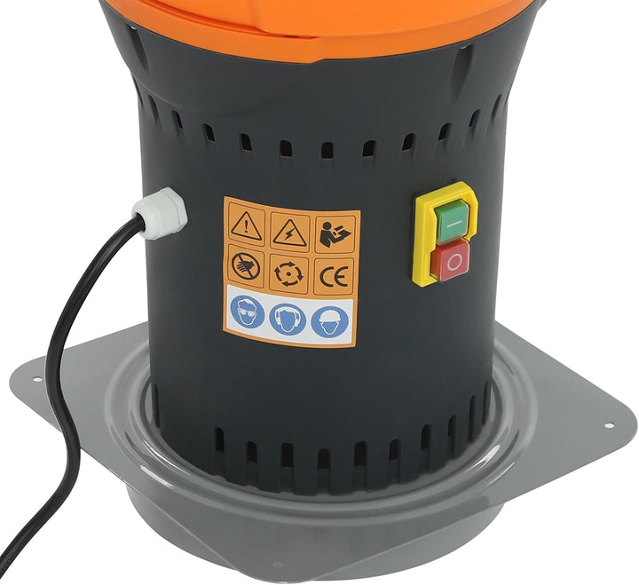 1300W Elektrische Getreidemühle Kornmühle mit 3-Schleifsiebe Schrotmühle Zerkleinerer Grain Mill Ele