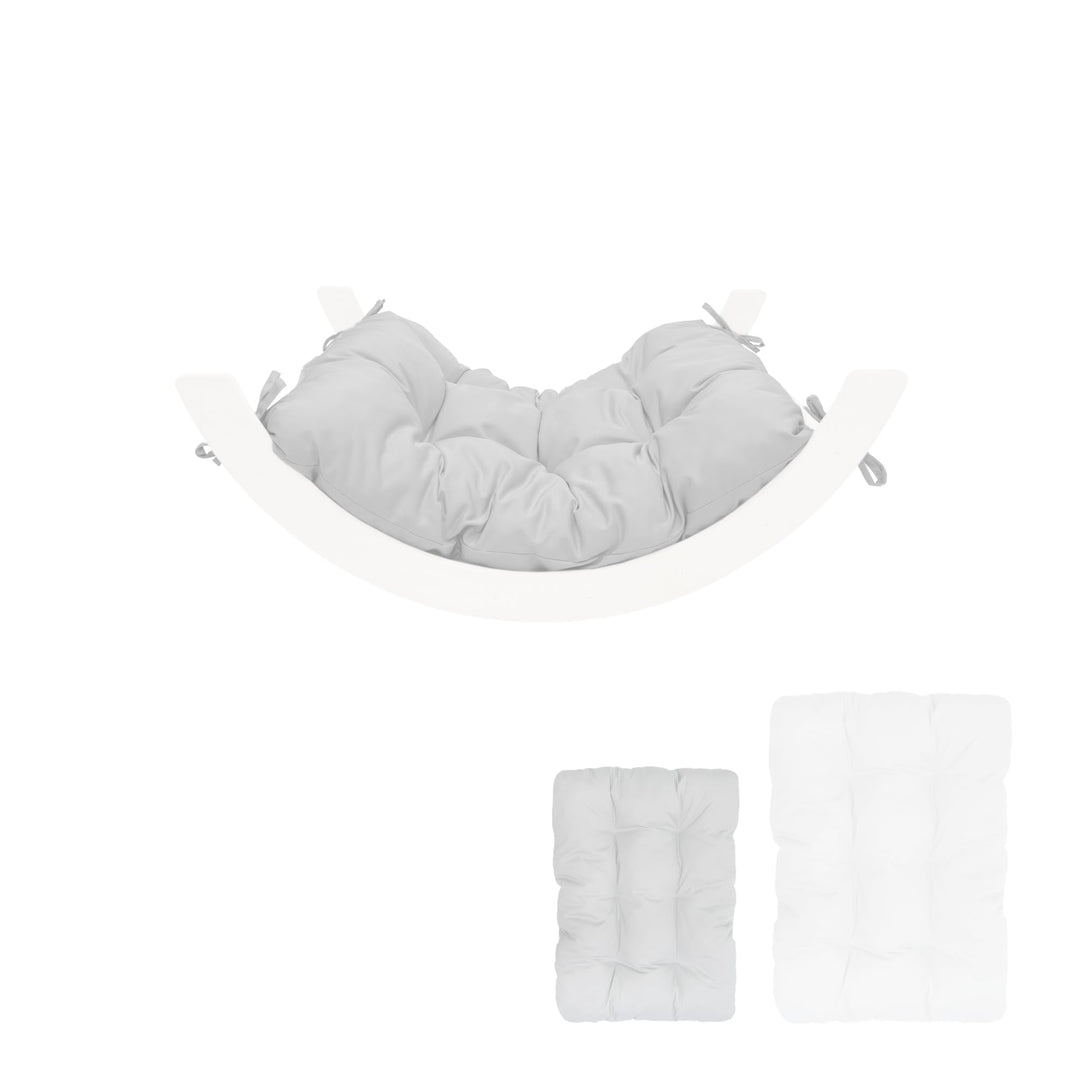 MAMOI® Kissen für Kletterbogen, Matte für Kletterdreieck, Spielplatz und Klettergerüst Indoor S Hell