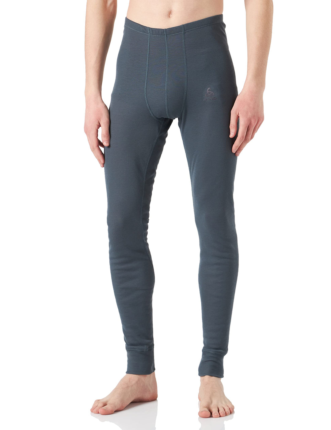 Odlo Bl Bottom Long Active Warm Eco Men's Leggings Dark Grey Melange L, Dark Grey Melange L