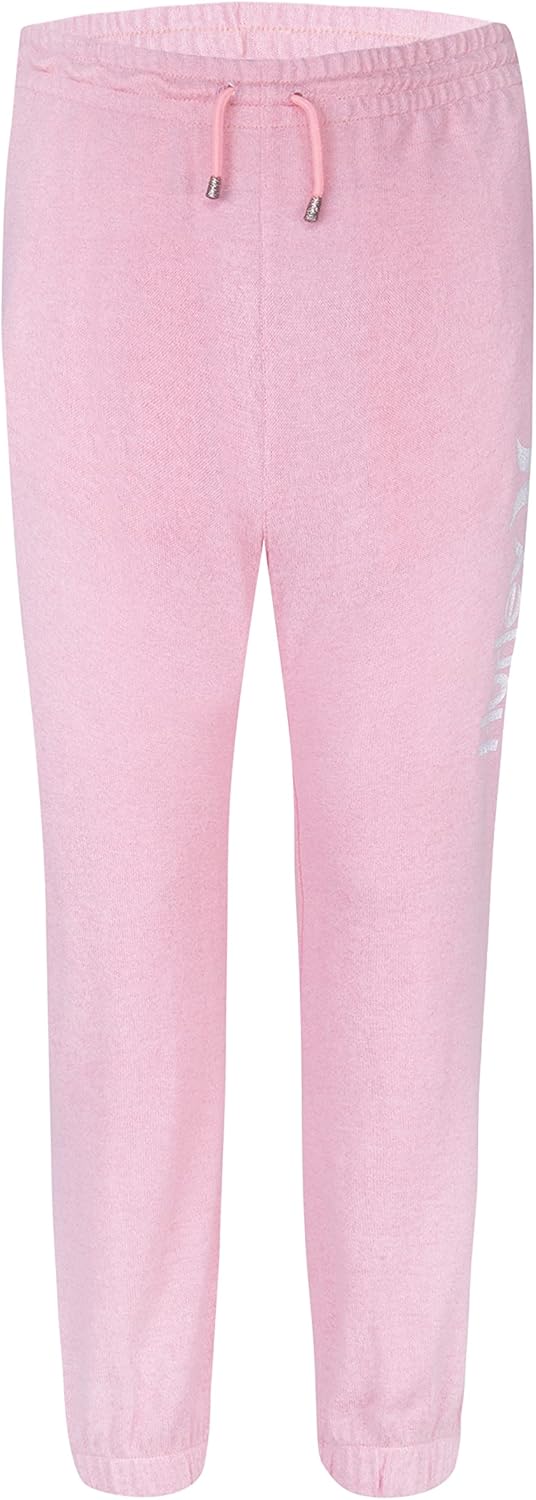 Hurley Mädchen Hrlg Beach Active Fleece Jogg Lässige Hose 4 Jahre Pink Flamingo Heather, 4 Jahre Pin
