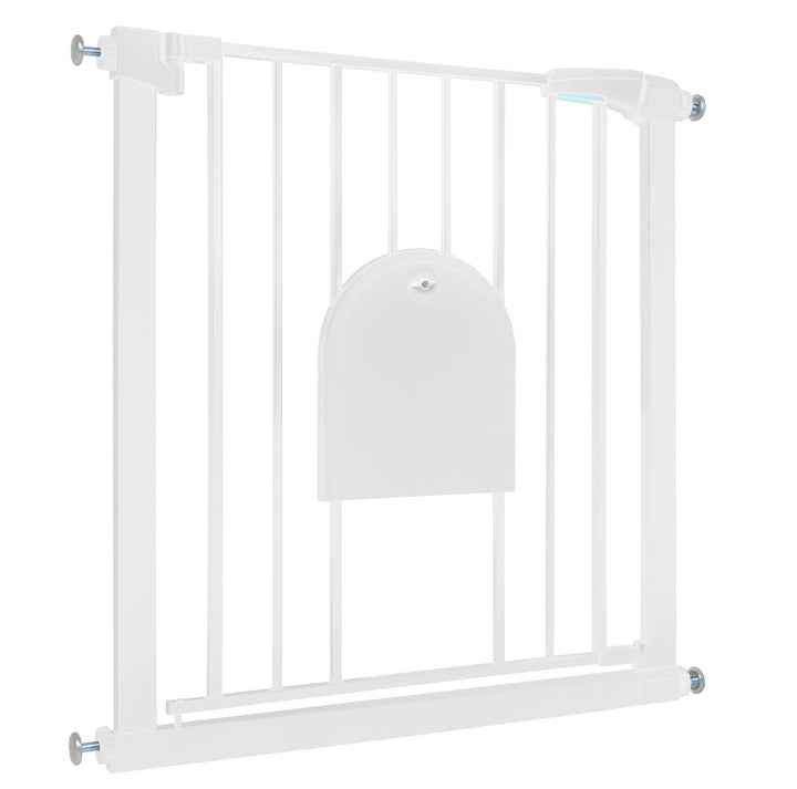 Aufun Treppenschutzgitter Türschutzgitter Kinder ohne Bohren, für 75-85 cm breit, Türgitter mit Druc
