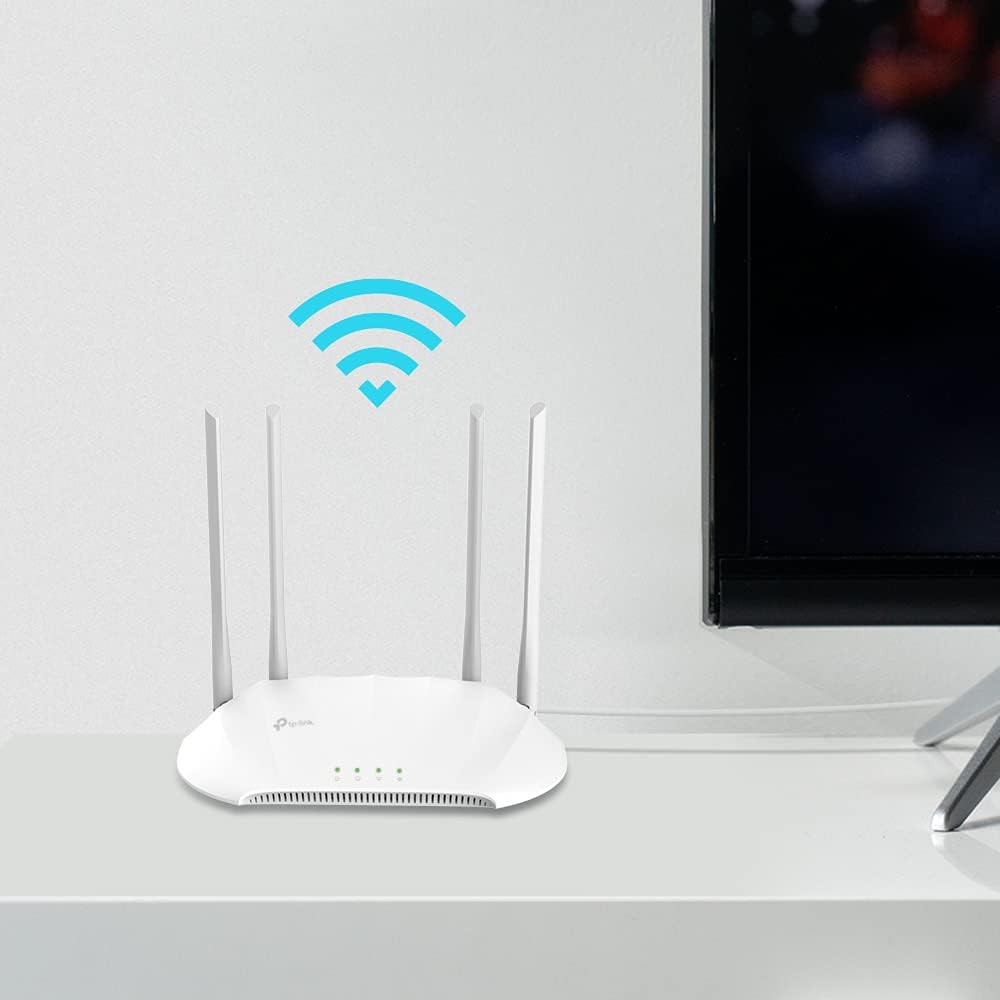 TP-Link TL-WA1201 WLAN Dualband Access Point 1267Mbit/s (867Mbit/s 5GHz + 400Mbit/s 2,4GH, Unterstüt