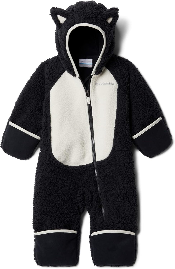 Columbia Unisex Kinder Foxy Baby sherpa Bunting Schneeanzug 3-6 Black, Chalk, 3-6 Black, Chalk