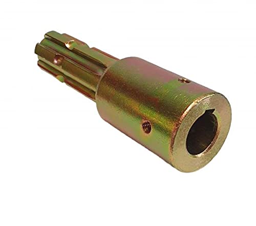 Zapfwellenadapter, Profilhülse 25mm mit 6-Zahn Zapfen 1.3/8"