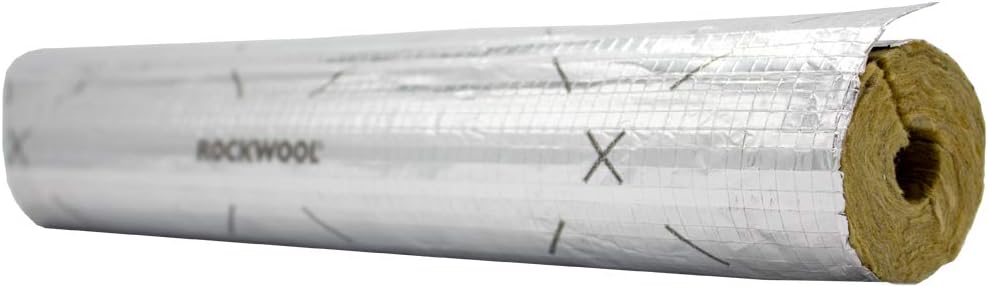 Rockwool RS800 Isolierschalen Heizrohrisolierung für 1 5mm bis 219 mm ø Rohrdurchmesser, Inhalt:Kart