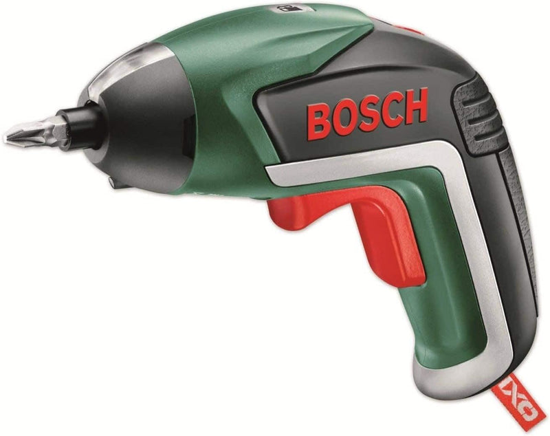 Bosch Akkuschrauber IXO (5. Generation, 10 Bits, USB Ladegerät, Dose, 3,6 Volt, 1,5 Ah)