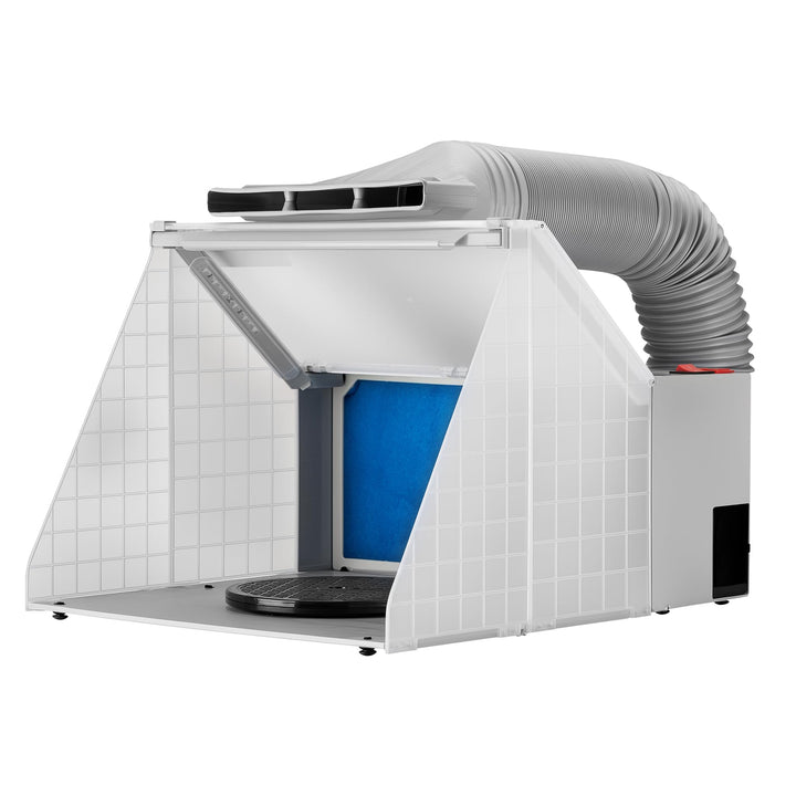 Airbrush Zubehör Absauganlage 4m³ / min Filter Farbnebel beleuchtet