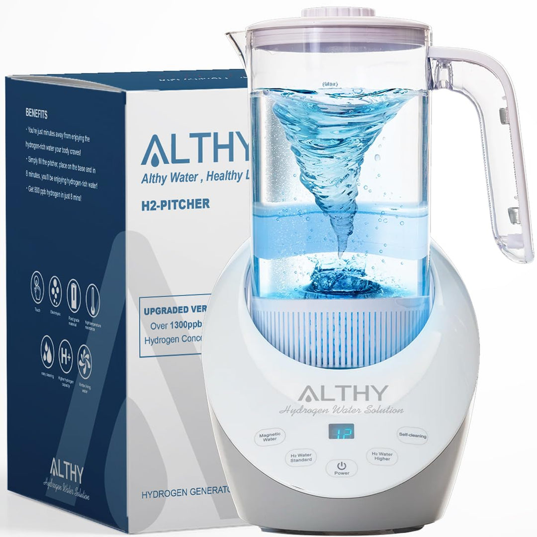 ALTHY Wasserstoff-Wassergenerator-Wassermaschine SPE&PEM Zweikammer-Elektrolysetechnologie 1,6 Liter