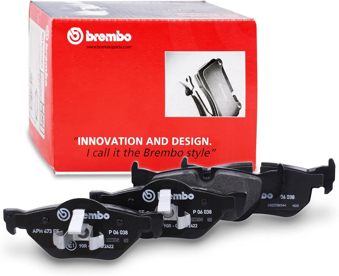 Brembo P 06 038 Bremsbelagsatz, Scheibenbremse - (4-teilig) Single, Single