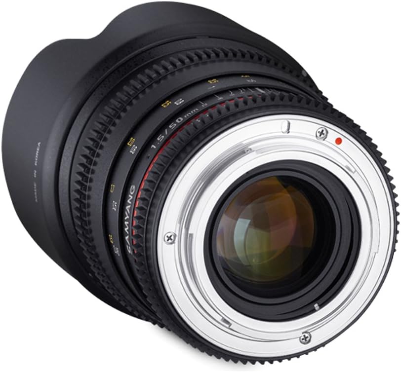 Samyang 50 mm T1.5 AS UMC VDSLR Lens for CANON M, Canon M, schwarz (black), Canon M