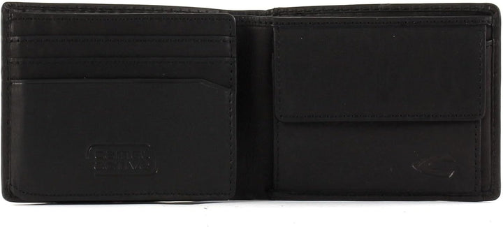 camel active bags Nepal Herren Geldbörse RFID Mittelgross Querformat Leder Schwarz 11 x 2 x 8,5 Schw