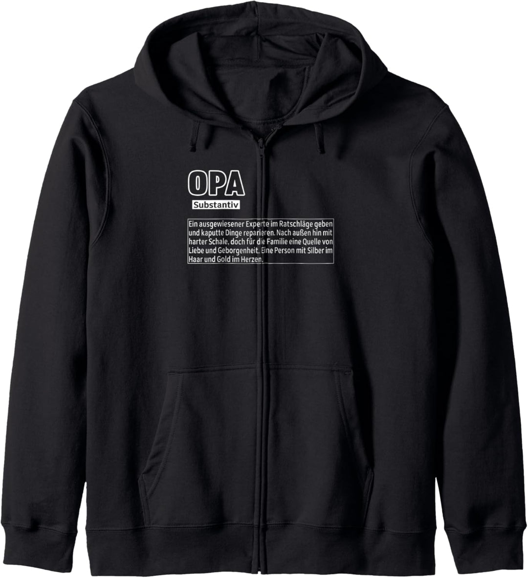Opa Substantiv Definition Noun Lustig Enkelin Oma Weltbester Kapuzenjacke