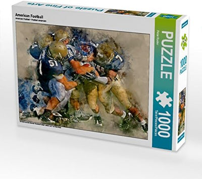 CALVENDO Puzzle American Football 1000 Teile Lege-Grösse 64 x 48 cm Foto-Puzzle Bild von Peter Roder