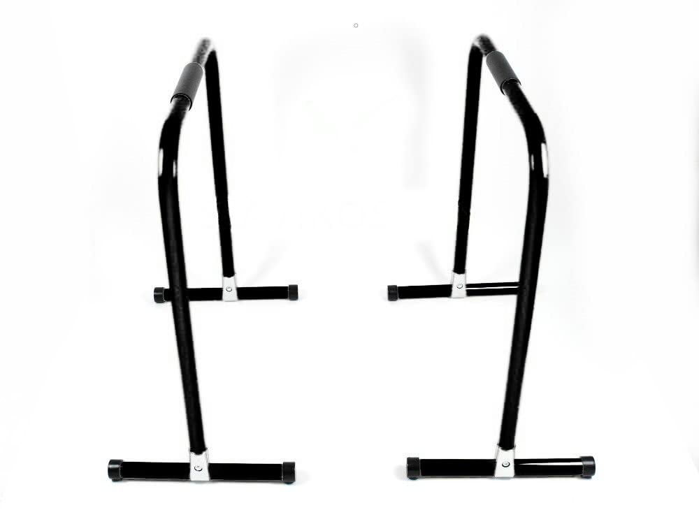 Slavikosway Paar tragbare Dip Station Barren Fitness Parallette Push Up für Heim-Gym Training 73x61c