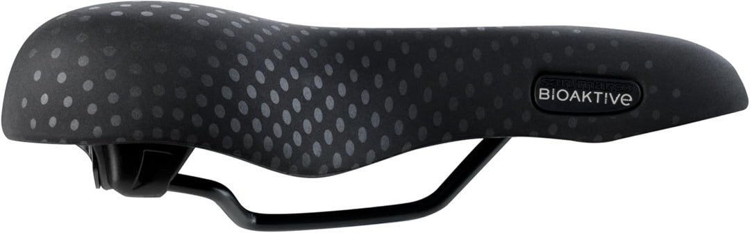 Selle San Marco Unisex – Erwachsene Bioaktive Trekking Open Fit Gel Sättel L black suede, L black su