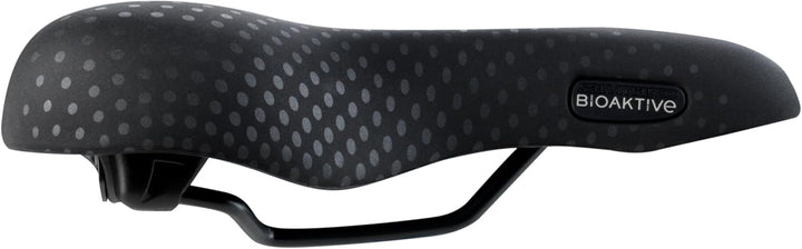 Selle San Marco Unisex – Erwachsene Bioaktive Trekking Open Fit Gel Sättel L black suede, L black su