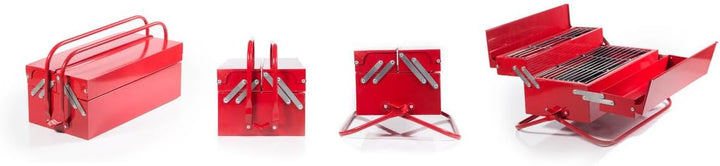 SUCK UK Grill-Toolbox, 20 x 22 x 40.5 cm